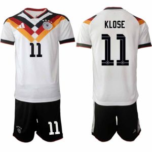 Tyskland 2026 VM Hemmaställ Herr Miroslav Klose #11 Kortärmad Tröja + Shorts
