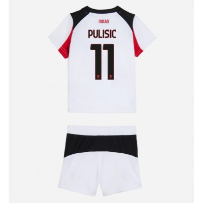 AC Milan 2025/26 Bortatröja Barn Set – Christian Pulisic #11 Kortärmad Fotbollströja med Shorts 1 AC Milan 2025/26 Bortatröja Barn Set – Christian Pulisic #11 Kortärmad Fotbollströja med Shorts