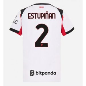 AC Milan 2025/26 Bortatröja Dam Pervis Estupiñán #2 Kortärmad Fotbollströja