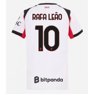 AC Milan 2025/26 Bortatröja Dam Rafael Leão #10 Kortärmad Fotbollströja