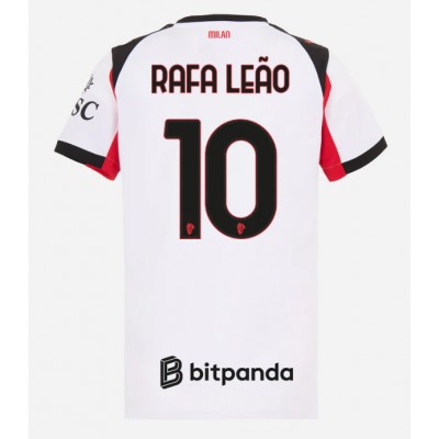 AC Milan 2025/26 Bortatröja Dam Rafael Leão #10 Kortärmad Fotbollströja 1 AC Milan 2025/26 Bortatröja Dam Rafael Leão #10 Kortärmad Fotbollströja