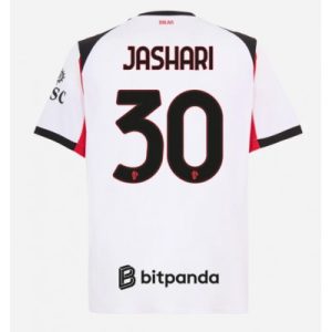 AC Milan 2025/26 Bortatröja Herr Ardon Jashari #30 Kortärmad Fotbollströja