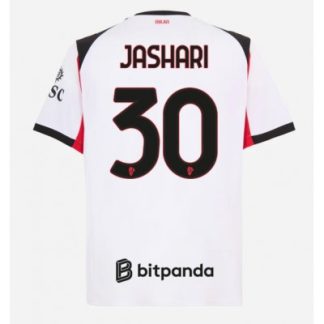AC Milan 2025/26 Bortatröja Herr Ardon Jashari #30 Kortärmad Fotbollströja