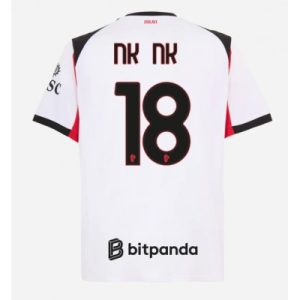 AC Milan 2025/26 Bortatröja Herr Christopher Nkunku #18 Kortärmad Fotbollströja