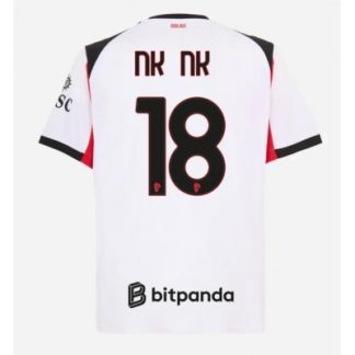 AC Milan 2025/26 Bortatröja Herr Christopher Nkunku #18 Kortärmad Fotbollströja