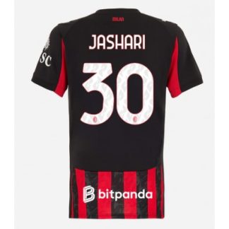 AC Milan 2025/26 Hemmatröja Dam Ardon Jashari #30 Kortärmad Fotbollströja