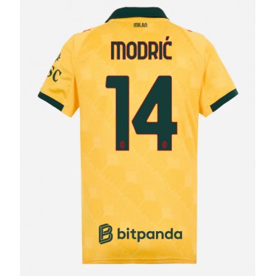 AC Milan 2025/26 Tredjetröja Dam Luka Modrić #14 Kortärmad Fotbollströja