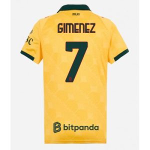 AC Milan 2025/26 Tredjetröja Dam Santiago Giménez #7 Kortärmad Fotbollströja