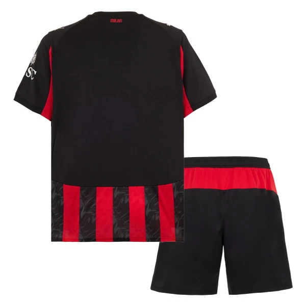 AC Milan Hemmatröja Barn 2025–26 Kortärmad