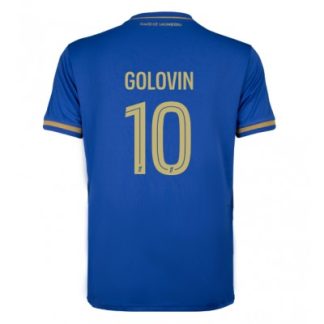 AS Monaco 2025/26 Bortatröja Herr Aleksandr Golovin #10 Kortärmad Fotbollströja