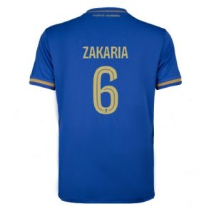 AS Monaco 2025/26 Bortatröja Herr Denis Zakaria #6 Kortärmad Fotbollströja