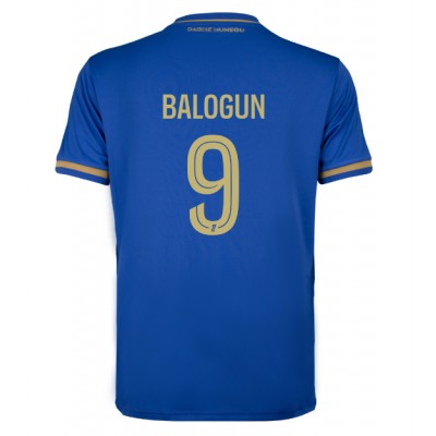 AS Monaco 2025/26 Bortatröja Herr Folarin Balogun #9 Kortärmad Fotbollströja