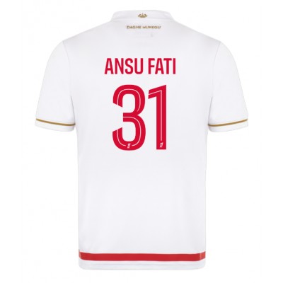 AS Monaco 2025/26 Hemmatröja Herr Ansu Fati #31 Kortärmad Fotbollströja 1 AS Monaco 2025/26 Hemmatröja Herr Ansu Fati #31 Kortärmad Fotbollströja