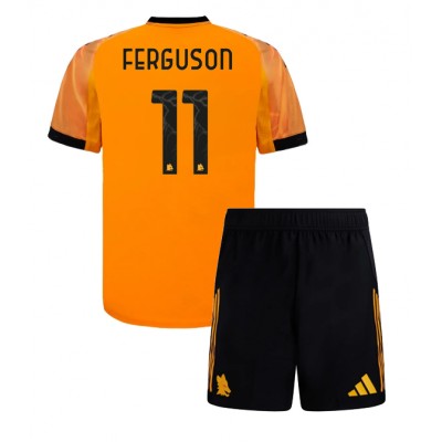 AS Roma 2025/26 Bortatröja Barn Set – Evan Ferguson #11 Kortärmad Fotbollströja med Shorts 1 AS Roma 2025/26 Bortatröja Barn Set – Evan Ferguson #11 Kortärmad Fotbollströja med Shorts