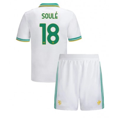 AS Roma 2025/26 Tredjetröja Barn Set – Matías Soulé #18 Kortärmad Fotbollströja med Shorts 1 AS Roma 2025/26 Tredjetröja Barn Set – Matías Soulé #18 Kortärmad Fotbollströja med Shorts