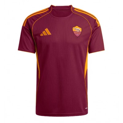 AS Roma 2025/26 Hemmatröja Herr Evan Ferguson #11 Kortärmad Fotbollströja 2 AS Roma Hemmatröja 2025/26 Kortärmad Tröja