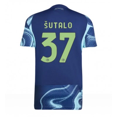 Ajax 2025/26 Bortatröja Herr Josip Šutalo #37 Kortärmad Fotbollströja 1 Ajax 2025/26 Bortatröja Herr Josip Šutalo #37 Kortärmad Fotbollströja