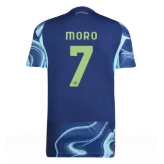 Ajax 2025/26 Bortatröja Herr Raúl Moro #7 Kortärmad Fotbollströja