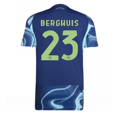 Ajax 2025/26 Bortatröja Herr Steven Berghuis #23 Kortärmad Fotbollströja