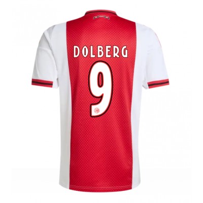 Ajax 2025/26 Hemmatröja Herr Kasper Dolberg #9 Kortärmad Fotbollströja 1 Ajax 2025/26 Hemmatröja Herr Kasper Dolberg #9 Kortärmad Fotbollströja