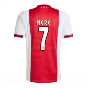 Ajax 2025/26 Hemmatröja Herr Raúl Moro #7 Kortärmad Fotbollströja