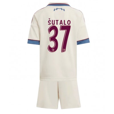 Ajax 2025/26 Tredjetröja Barn Set – Josip Šutalo #37 Kortärmad Fotbollströja med Shorts 1 Ajax 2025/26 Tredjetröja Barn Set – Josip Šutalo #37 Kortärmad Fotbollströja med Shorts