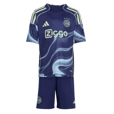 Ajax Bortaställ Barn 2025-26 Kortärmad Tröja + Shorts