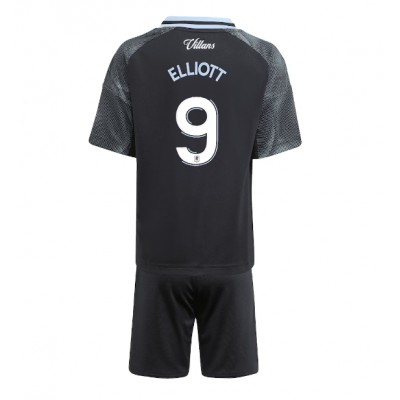 Aston Villa 2025/26 Bortatröja Barn Set – Harvey Elliott #9 Kortärmad Fotbollströja med Shorts 1 Aston Villa 2025/26 Bortatröja Barn Set – Harvey Elliott #9 Kortärmad Fotbollströja med Shorts