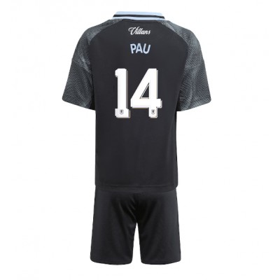 Aston Villa 2025/26 Bortatröja Barn Set – Pau Torres #14 Kortärmad Fotbollströja med Shorts 1 Aston Villa 2025/26 Bortatröja Barn Set – Pau Torres #14 Kortärmad Fotbollströja med Shorts