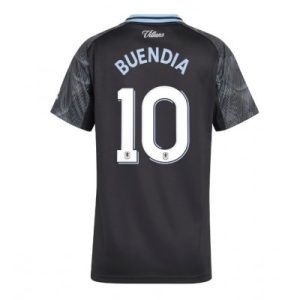 Aston Villa 2025/26 Bortatröja Dam Emiliano Buendia #10 Kortärmad Fotbollströja