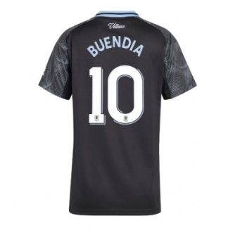 Aston Villa 2025/26 Bortatröja Dam Emiliano Buendia #10 Kortärmad Fotbollströja