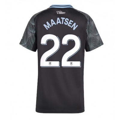 Aston Villa 2025/26 Bortatröja Dam Ian Maatsen #22 Kortärmad Fotbollströja 1 Aston Villa 2025/26 Bortatröja Dam Ian Maatsen #22 Kortärmad Fotbollströja