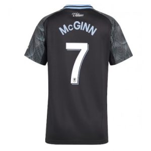 Aston Villa 2025/26 Bortatröja Dam John McGinn #7 Kortärmad Fotbollströja