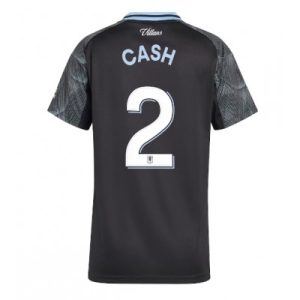 Aston Villa 2025/26 Bortatröja Dam Matty Cash #2 Kortärmad Fotbollströja