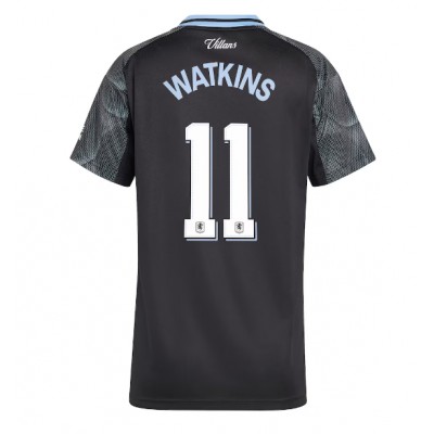 Aston Villa 2025/26 Bortatröja Dam Ollie Watkins #11 Kortärmad Fotbollströja