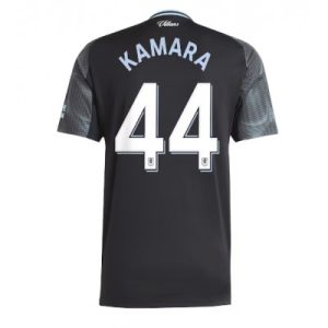 Aston Villa 2025/26 Bortatröja Herr Boubacar Kamara #44 Kortärmad Fotbollströja