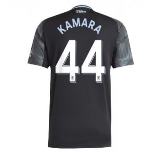 Aston Villa 2025/26 Bortatröja Herr Boubacar Kamara #44 Kortärmad Fotbollströja