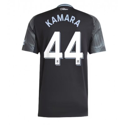 Aston Villa 2025/26 Bortatröja Herr Boubacar Kamara #44 Kortärmad Fotbollströja