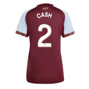 Aston Villa 2025/26 Hemmatröja Dam Matty Cash #2 Kortärmad Fotbollströja
