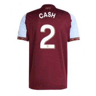 Aston Villa 2025/26 Hemmatröja Herr Matty Cash #2 Kortärmad Fotbollströja