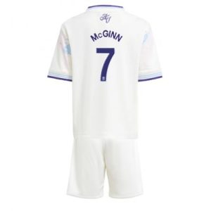 Aston Villa 2025/26 Tredjetröja Barn Set – John McGinn #7 Kortärmad Fotbollströja med Shorts