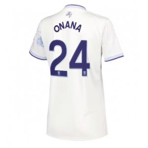 Aston Villa 2025/26 Tredjetröja Dam Amadou Onana #24 Kortärmad Fotbollströja