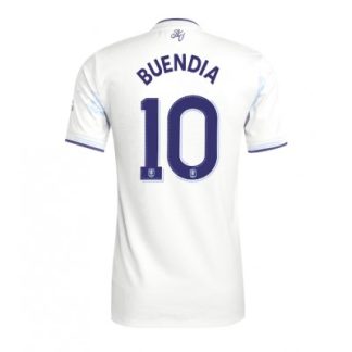 Aston Villa 2025/26 Tredjetröja Dam Emiliano Buendia #10 Kortärmad Fotbollströja