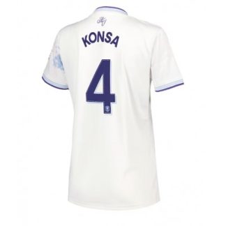 Aston Villa 2025/26 Tredjetröja Dam Ezri Konsa #4 Kortärmad Fotbollströja