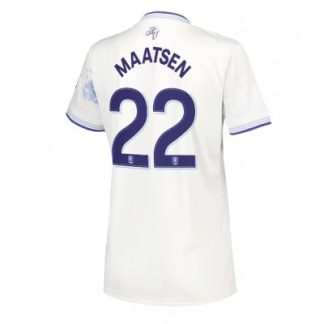 Aston Villa 2025/26 Tredjetröja Dam Ian Maatsen #22 Kortärmad Fotbollströja