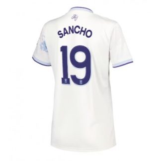 Aston Villa 2025/26 Tredjetröja Dam Jadon Sancho #19 Kortärmad Fotbollströja