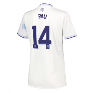Aston Villa 2025/26 Tredjetröja Dam Pau Torres #14 Kortärmad Fotbollströja