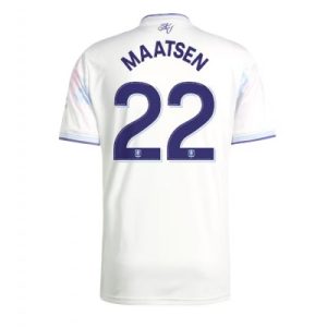 Aston Villa 2025/26 Tredjetröja Herr Ian Maatsen #22 Kortärmad Fotbollströja