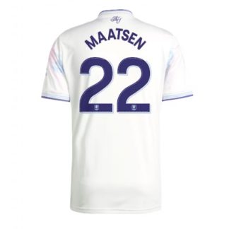 Aston Villa 2025/26 Tredjetröja Herr Ian Maatsen #22 Kortärmad Fotbollströja