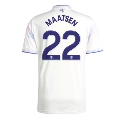 Aston Villa 2025/26 Tredjetröja Herr Ian Maatsen #22 Kortärmad Fotbollströja 1 Aston Villa 2025/26 Tredjetröja Herr Ian Maatsen #22 Kortärmad Fotbollströja
